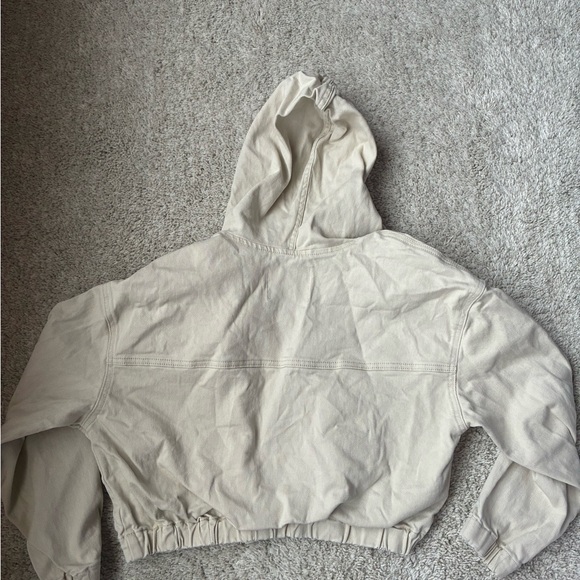 🎇🎆3for$9 Kids Wallflower Beige Denim Hooded Jacket- L - Picture 4 of 4